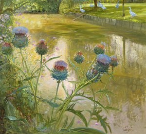 Cardos contra el foso de Timothy Easton